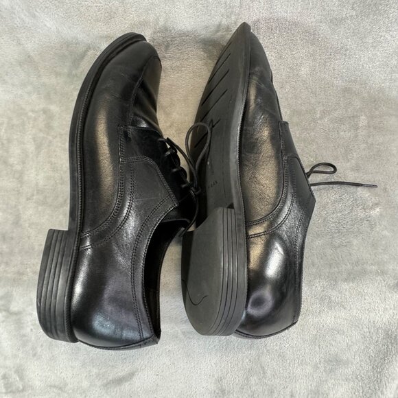 Cole Haan Men's size 11M Lenox Hill black Split Toe Oxford lace up shoes - Picture 8 of 16